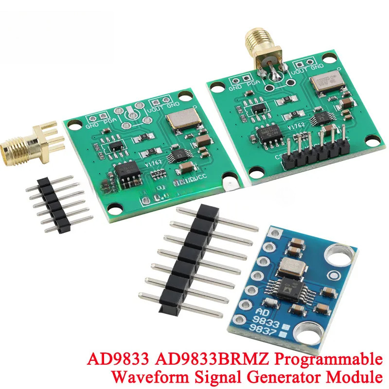 AD9833 AD9833BRMZ โปรแกรม Microprocessors Serial Interface Waveform Sine สามเหลี่ยม Square Wave DDS 