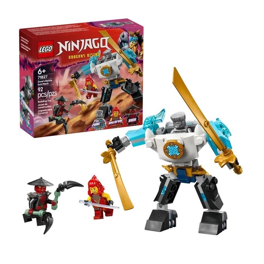 LEGO Ninjago Zane's Battle Suit Mech 71827 (#25572)