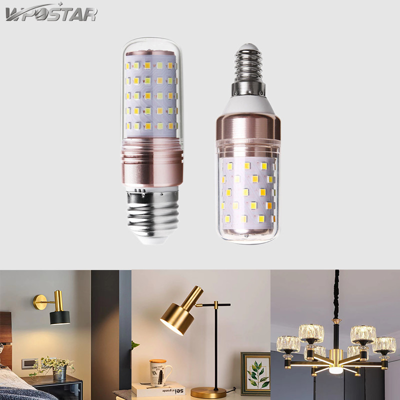 E27 E14 หลอดไฟ LED 12W 16W 18W ความสว่างสูงโคมไฟ AC 220V ข้าวโพดหลอดไฟโคมระย้า