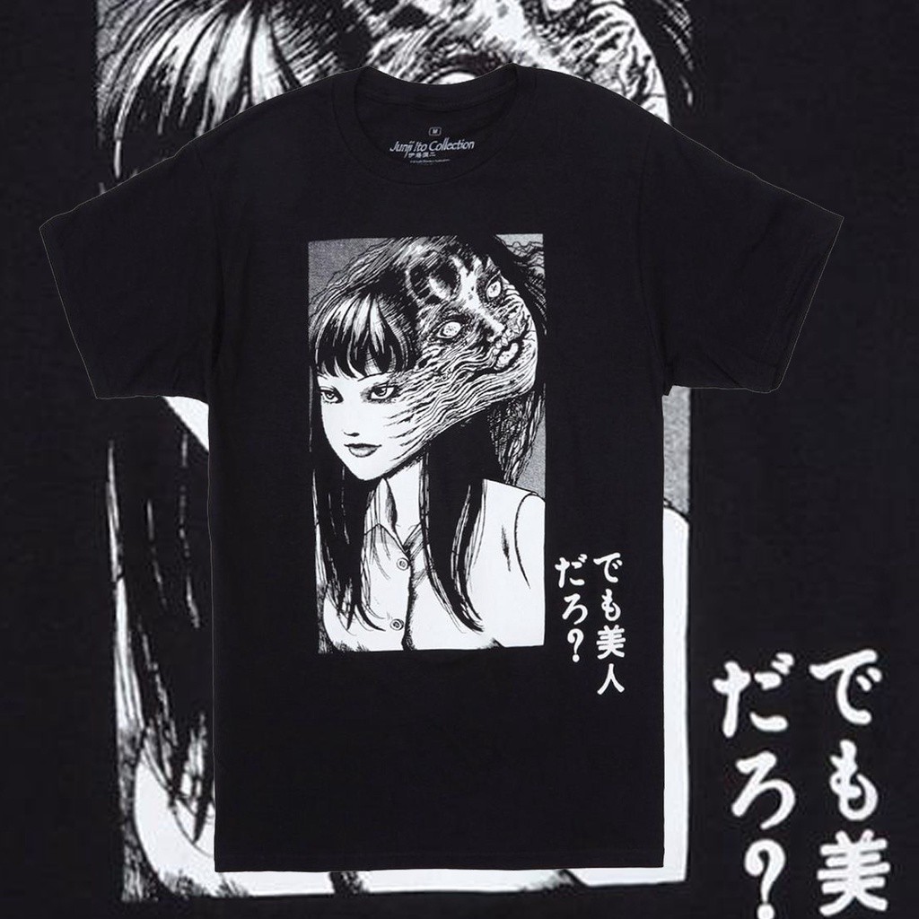 COD- Junji Ito Tomie เสื้อยืดตัวการ์ตูนญี่ปุ่น