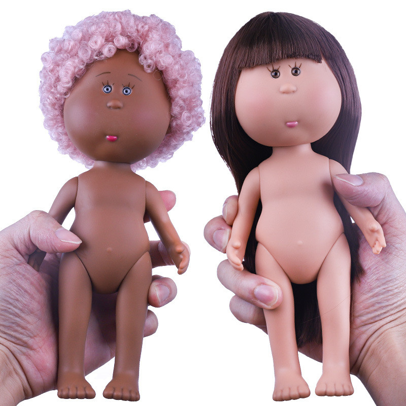 24 ซม.ตุ๊กตามันฝรั่ง mia Doll Nude Doll Set Waldorf Handmade Girl DIY Doll