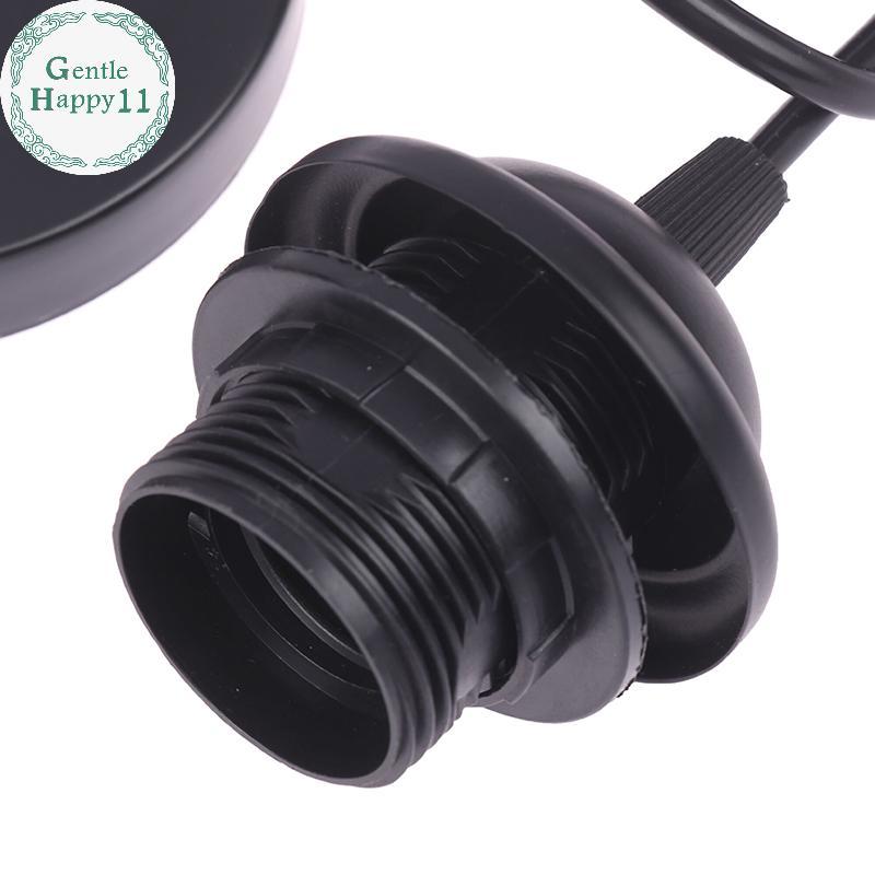 GentleHappy Retro E27 โคมไฟ 1 M/1.5 M ลวดโคมไฟเพดานผู้ถือซ็อกเก็ตโคมไฟฐานสําหรับจี้ไฟ TH