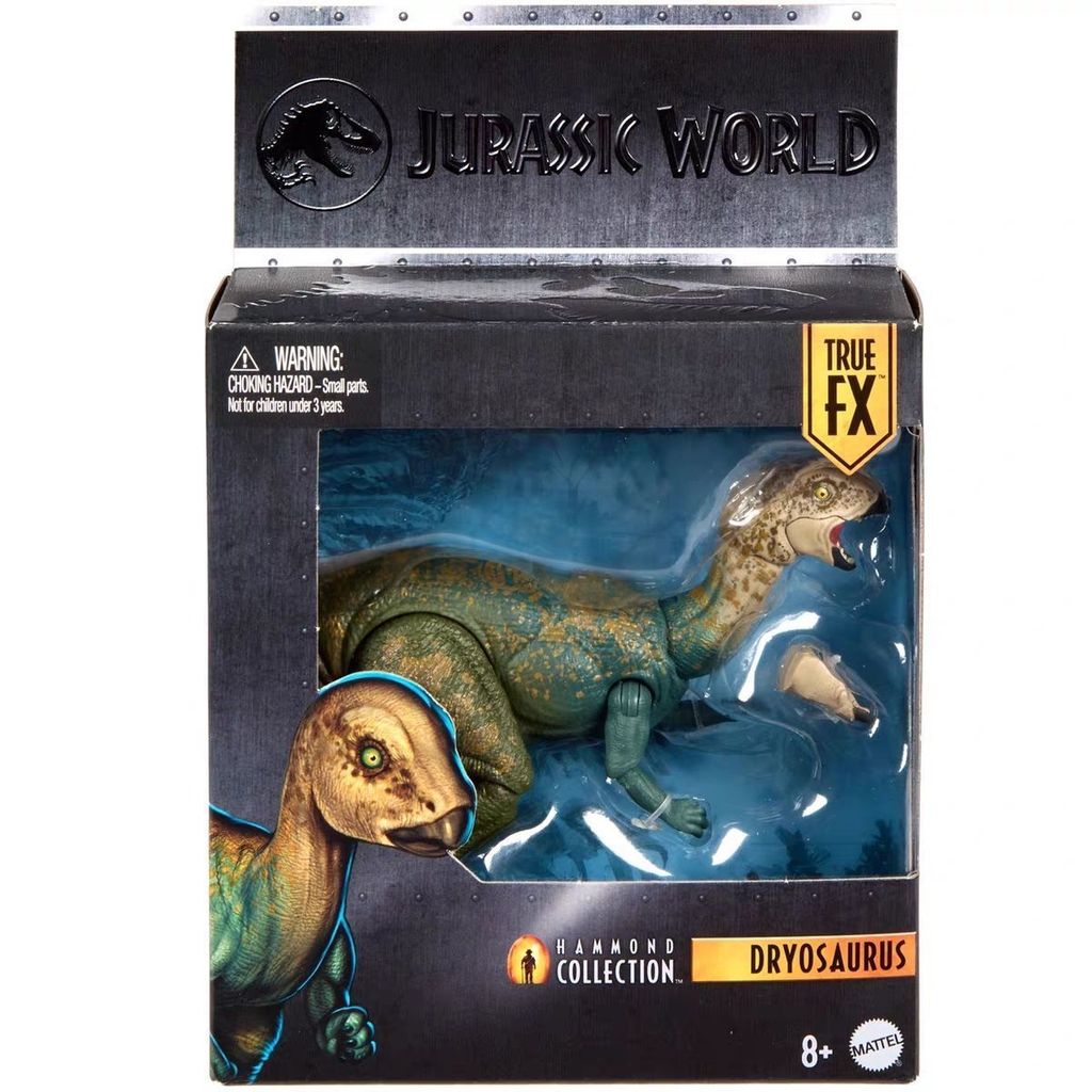 Mattel Jurassic World ภาพยนตร์เสียง Piccolo Spinosaurus รุ่นไดโนเสาร์กินเนื้อของเล่นเด็ก HXF52
