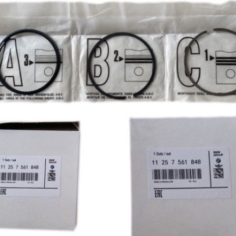 ชุดลูกสูบและแหวน BMW N20 N46 N52 N54 N55 N62 N63 S63 M54