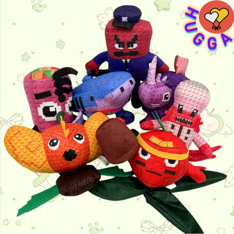 ❤ฮักก้า❤ ใหม่ Steal A Brainrot Jandel Plush Toy Kawaii Steal A Brainrot Jandel ตุ๊กตาโซฟา หมอนอิง ขอ