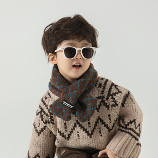 [1-8 ปี] ผ้าพันคอดอกถักสำหรับเด็กและวัยรุ่น ออกแบบมาเพื่อควา…