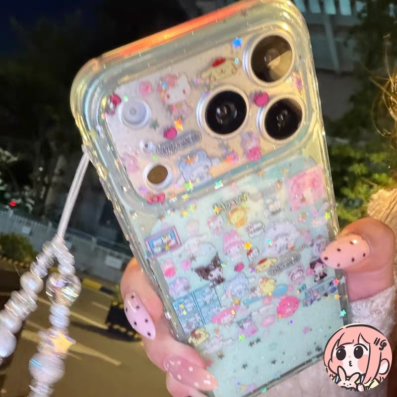 สำหรับ Infinix Smart 9 10 8 Plus Tecno Spark Go 2 2024 20 10 20C Hot 60i 40i 50i เคสผงกะพริบ ลายเมโลดีคูโรมิ น่ารัก2026