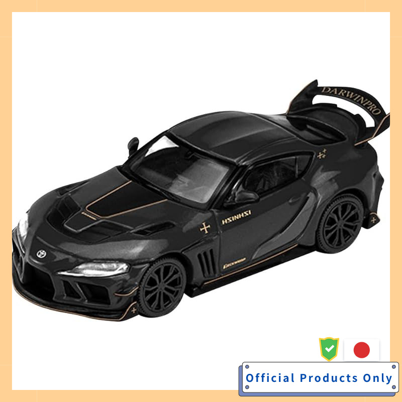 Genesis Company POP RACE x Enigma 1/64 DARWIN PRO NWB SUPRA A90 - MIDNIGHT BLACK Completed Product P