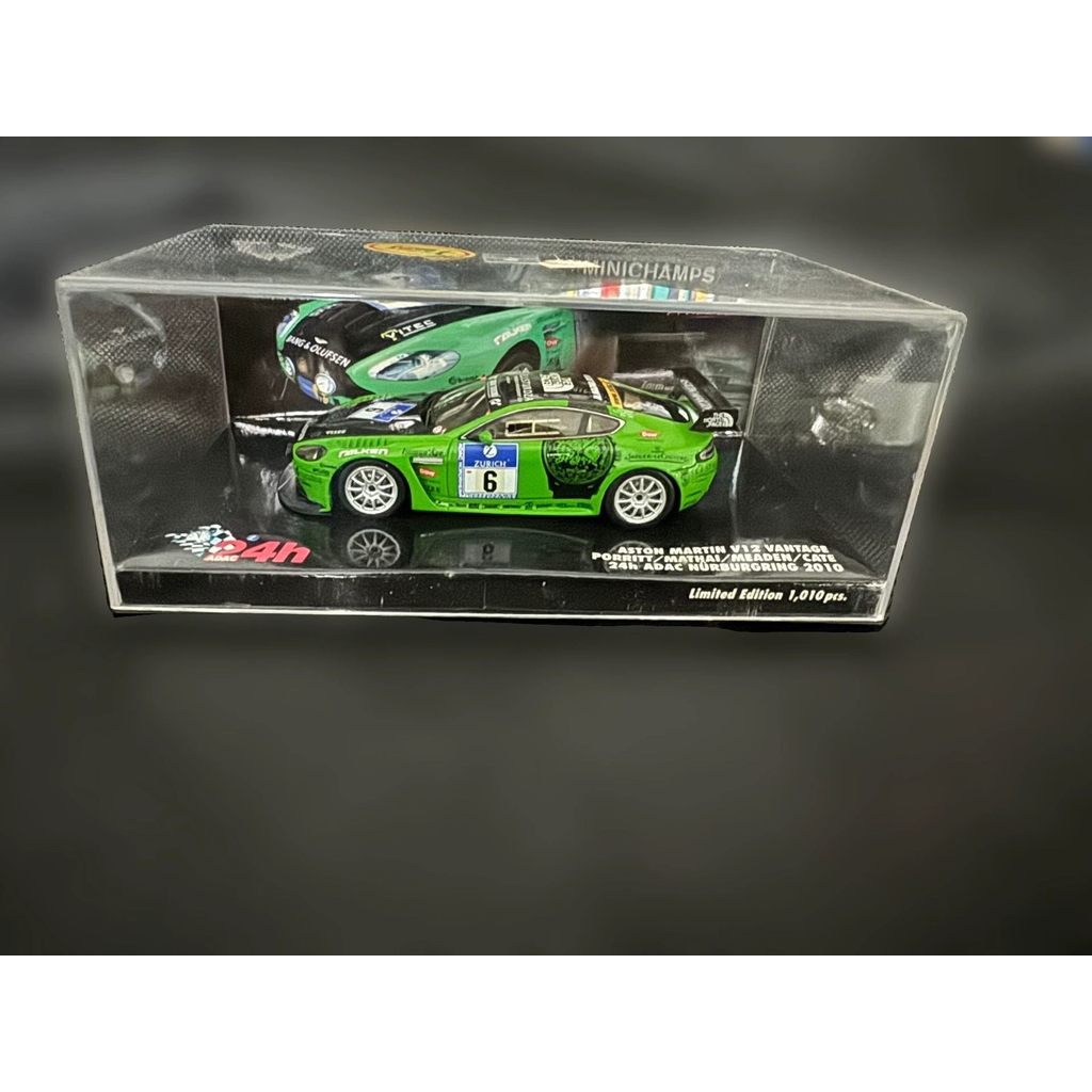 Aston Martin V12 Aston Martin V12 Aston Martin V12 24 Hours Rally Mini Cut, 1: 43, Limited Edition A