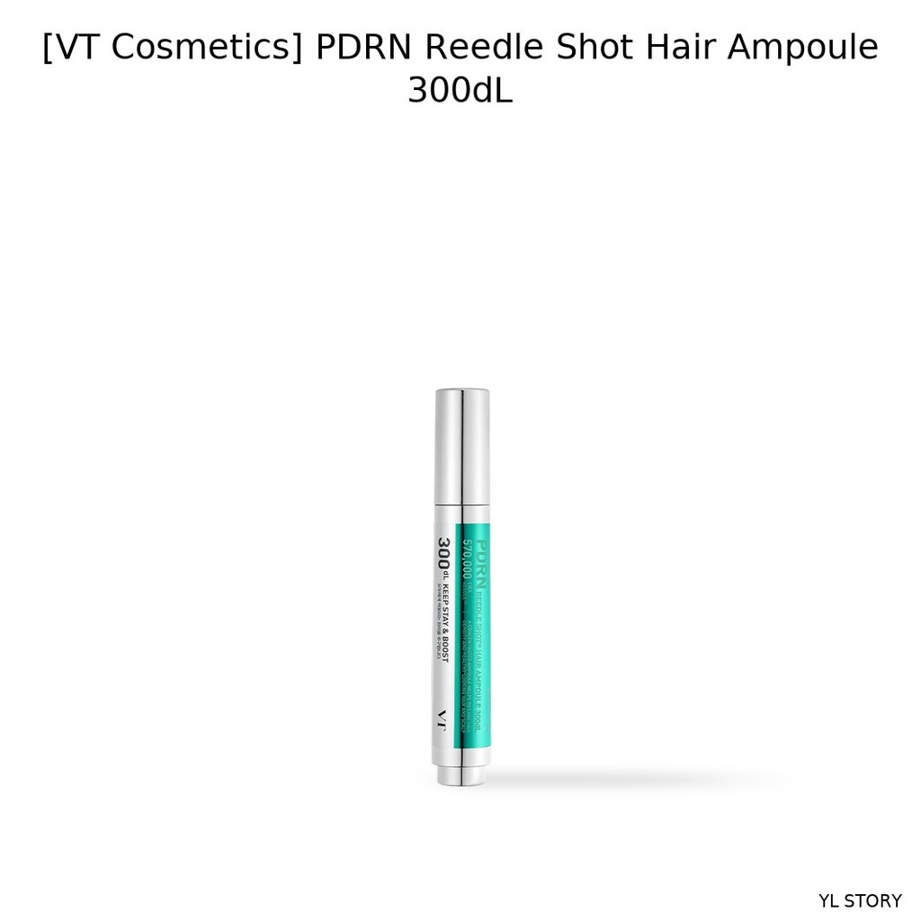 [VT Cosmetics] PDRN Reedle Shot Hair Ampoule 300dL / Korean Hair Ampoule / Revitalizing Treatment โด
