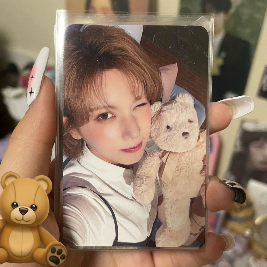 Nmixx ms Offline Lucky Card Bae Photocard หญิง High Gloss Bae Bear 5