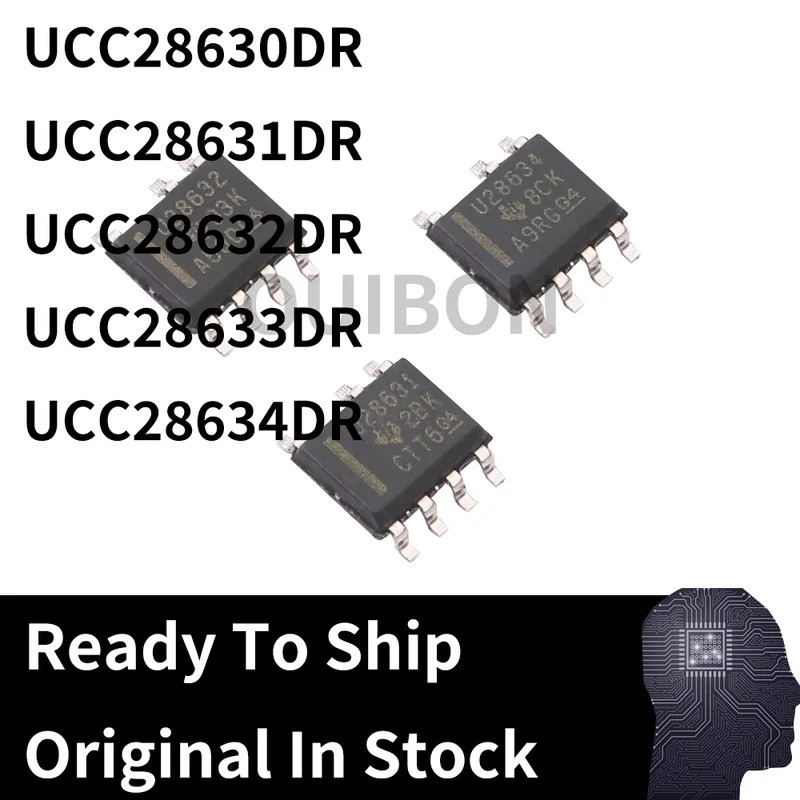 5PCS UCC28630DR UCC28631DR UCC28632DR UCC28633DR UCC28634DR ชิปเดิม IC Sop7