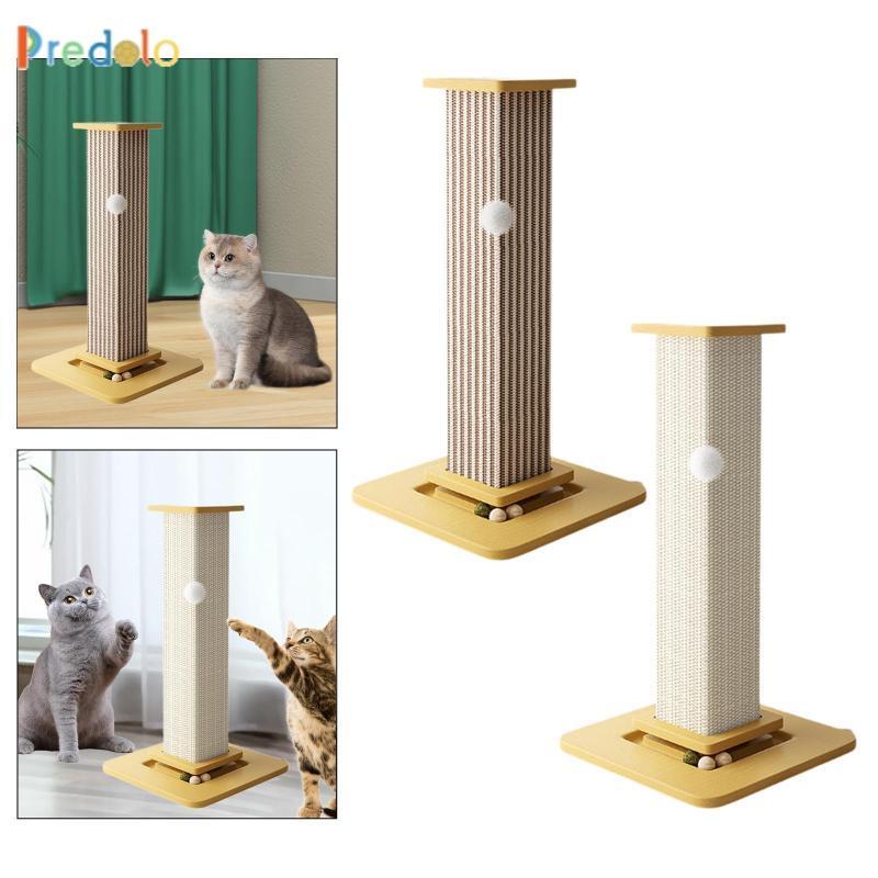 [Predolo] Cat Scratching Post Funny Cat Grinding Paws Post สําหรับสําหรับลูกแมว Interactive