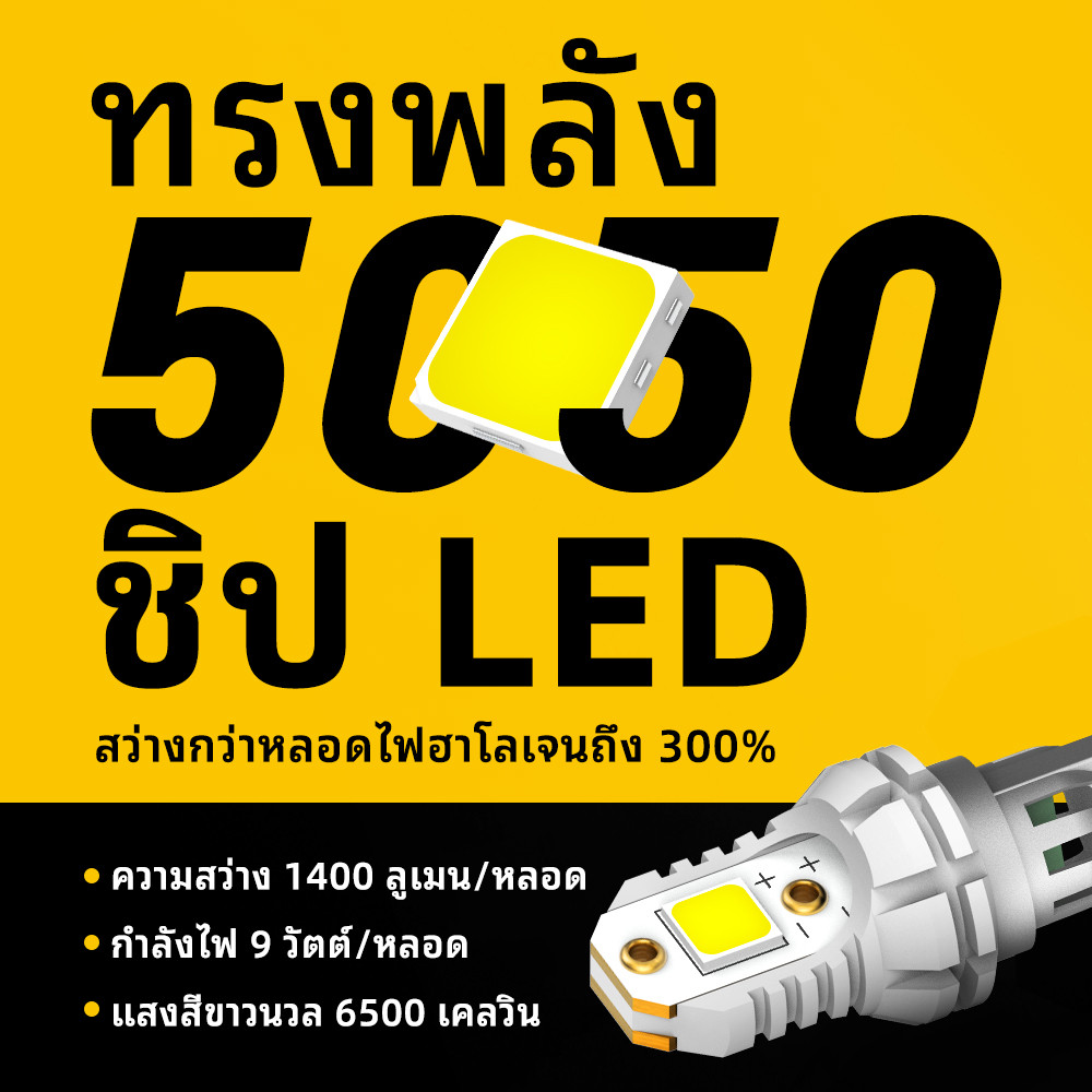 AUXITO 2PC หลอดไฟถอยหลัง LED T15 W16W 921 5050SMD Canbus ราคา ถูกที่สุด ดีลบีเคเค แกลเลอรีภาพที่ 5