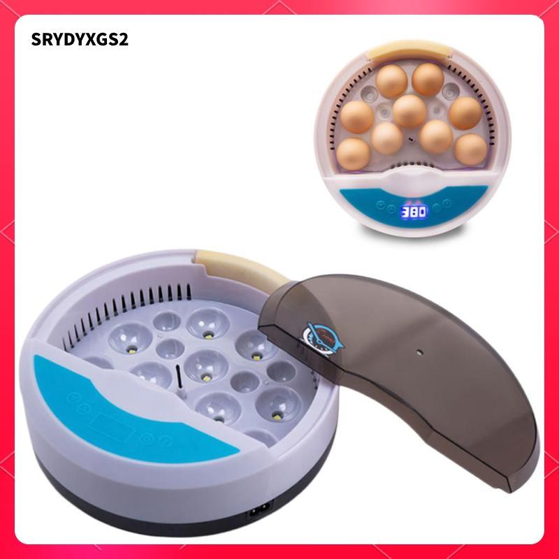 [Srydyxgs2] ไก่ 9Eggs Incubator อุณหภูมิควบคุม 110V สําหรับฟาร์มไก่นกกระทา