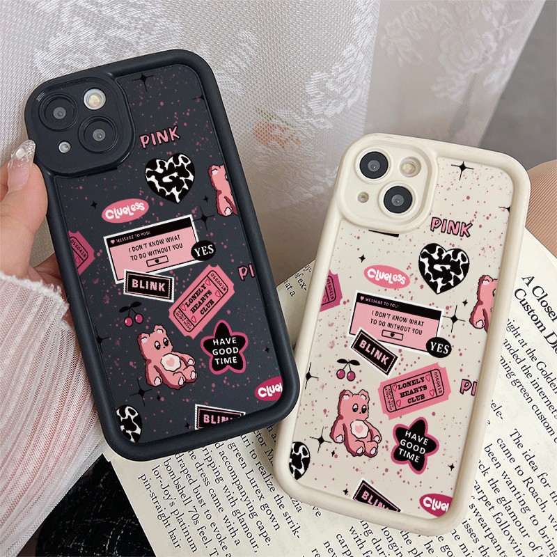 Anti-fall Angel Eye Design Case สําหรับ VIVO Y02 Y02T Y02A Y17S Y15S Y15A Y01 Y12 Y15 Y17 Y27 Y20 Y1