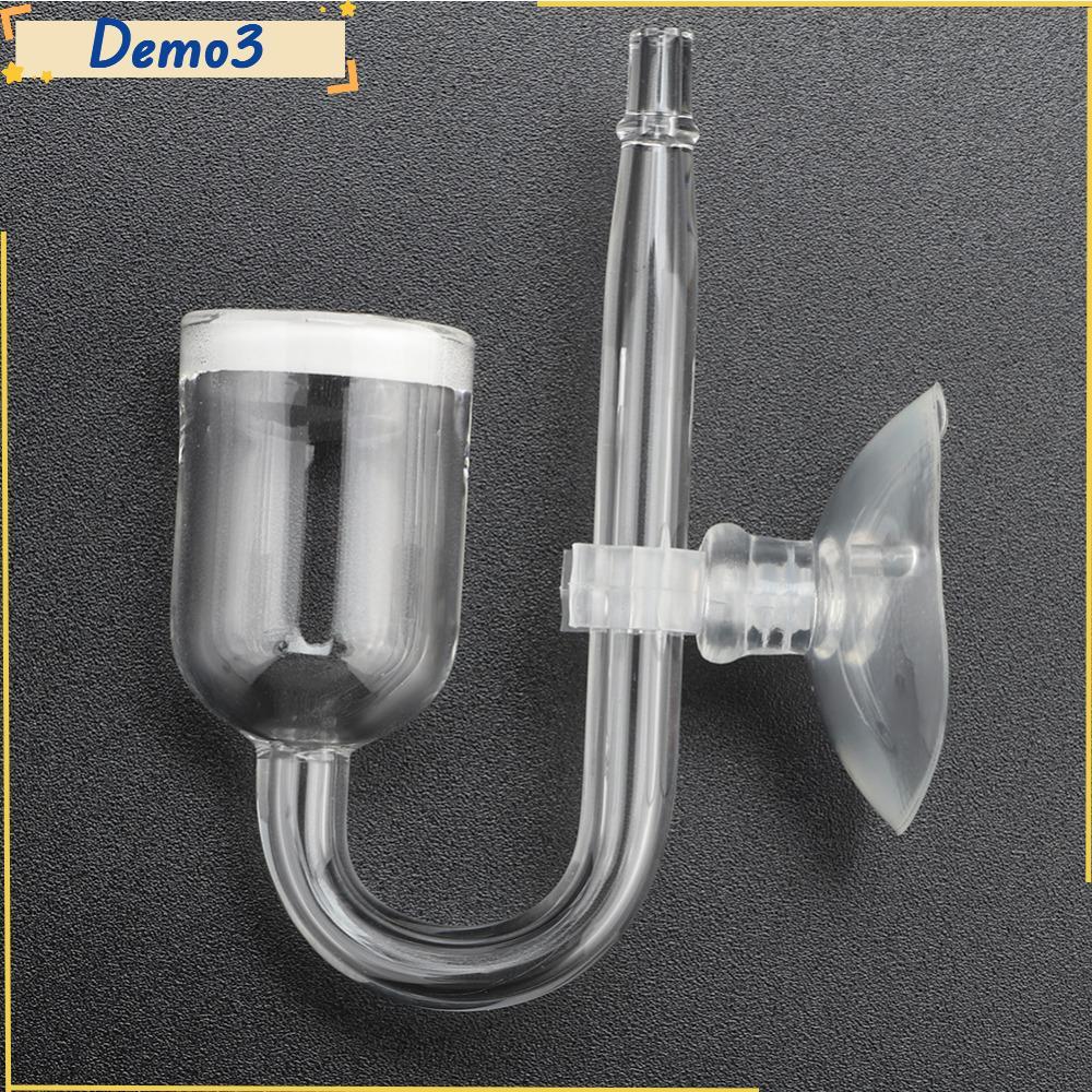 [DEMO3] Glass Aquarium CO2 Refiner, Mini Size CO2 ละลาย Diffuser, ทนทาน Glass Diffuser CO2 Atomizer 