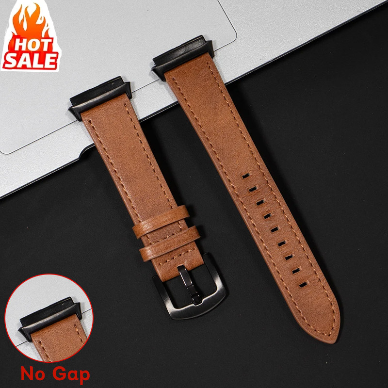 No Gap สายหนังสําหรับ Redmi Watch 3 Active 3 Lite Strap Sports Band สําหรับผู้หญิง Man Watch Accessories