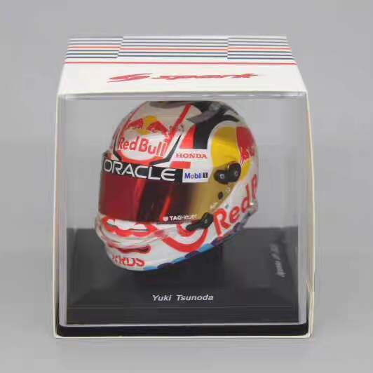 [คลังสินค้าพร้อม] F1 Formula One 1: 5 รุ่น Spark Helmet 2025 Kakuda Yuki Yuki Red Bull RB21 Japan St