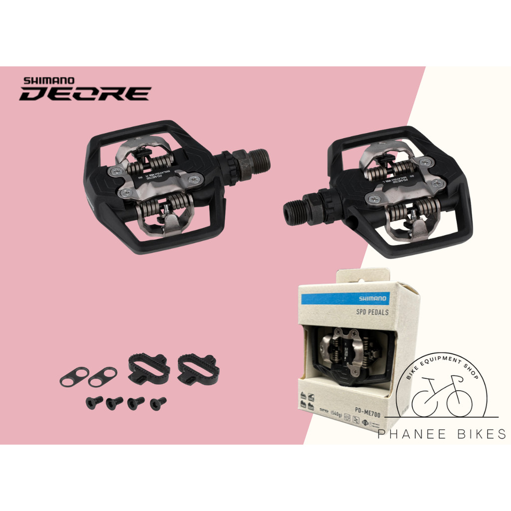 SHIMANO บันไดจักรยาน เสือภูเขา DEORE แบบ Clipless รุ่น PD-ME700