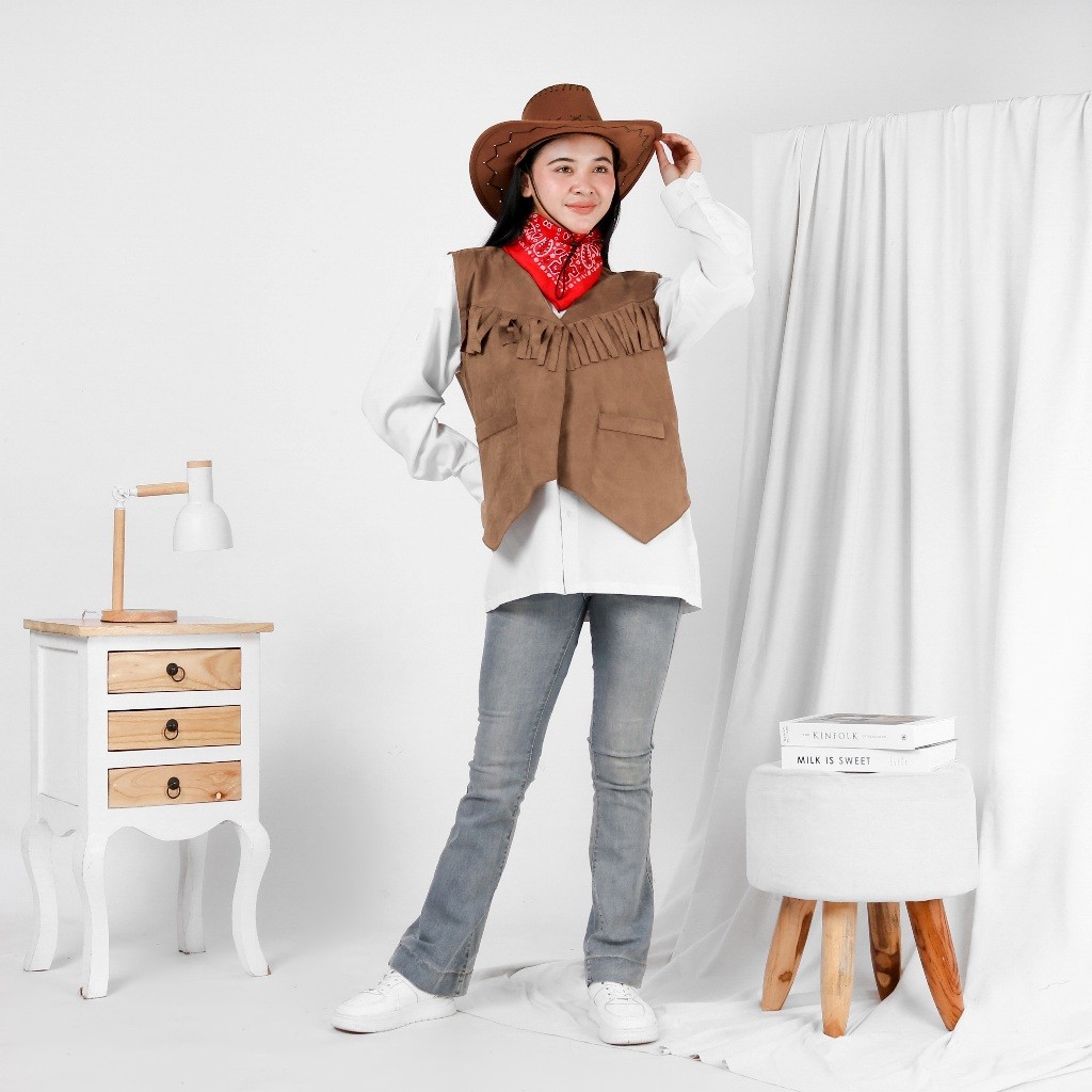 ผู้ใหญ่ RAWIS COWBOY VEST / COWBOY / COWBOY