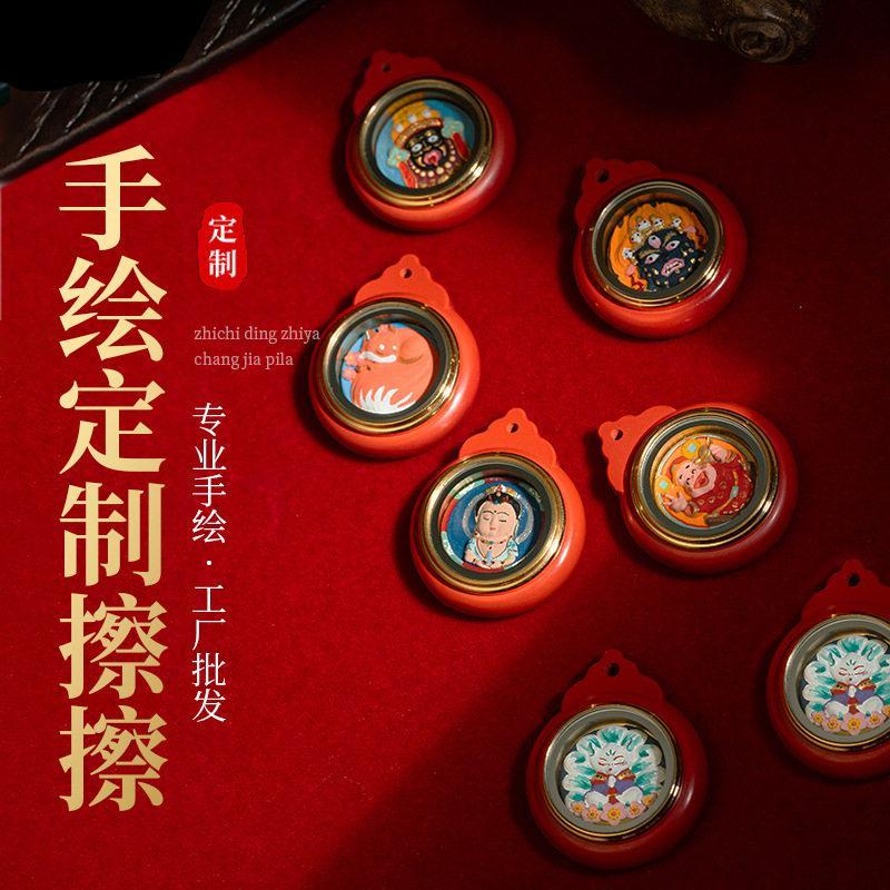 Cinnabar Thangka มือวาด Zakiram Huang Cinnabar Thangka มือวาด Zakiram Huang Cai diyERTJYT