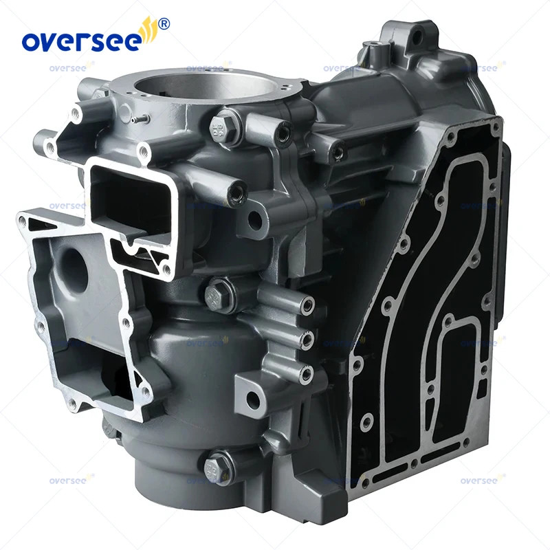 Oversee 6F6-15100-00-1S Crankcase Assy สําหรับ yamaha นอกมอเตอร์ 2T 40HP E40G E40J 6F5 6F6-15100 6F6