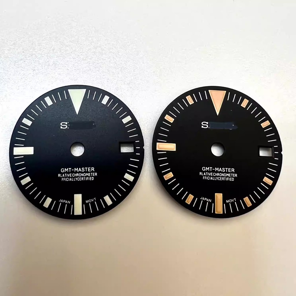 [2026] อุปกรณ์เสริมนาฬิกาสไตล์ใหม่ Middle East Retro Style GMT28.5MM ปรับให้เข้ากับ NH35 Mechanical 