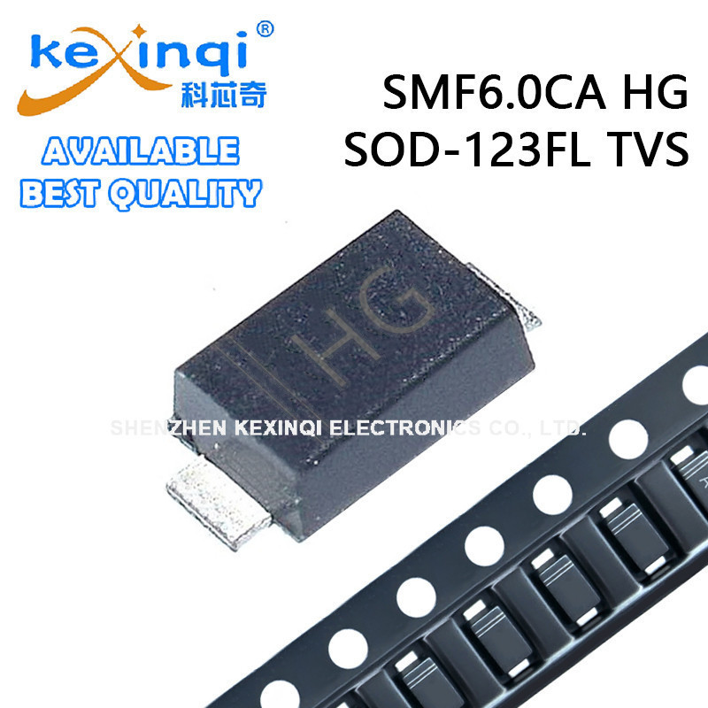 (20-100 ชิ้น) SMF6.0CA HG SOD-123FL TVS ทรานซิสเตอร์ SMD ไดโอดไฟฟ้าสถิตและป้องกันไฟกระชาก