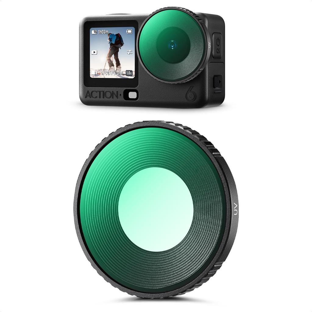 KNF Concept UV Filter สําหรับ DJI Osmo Action 6 K&F Concept
