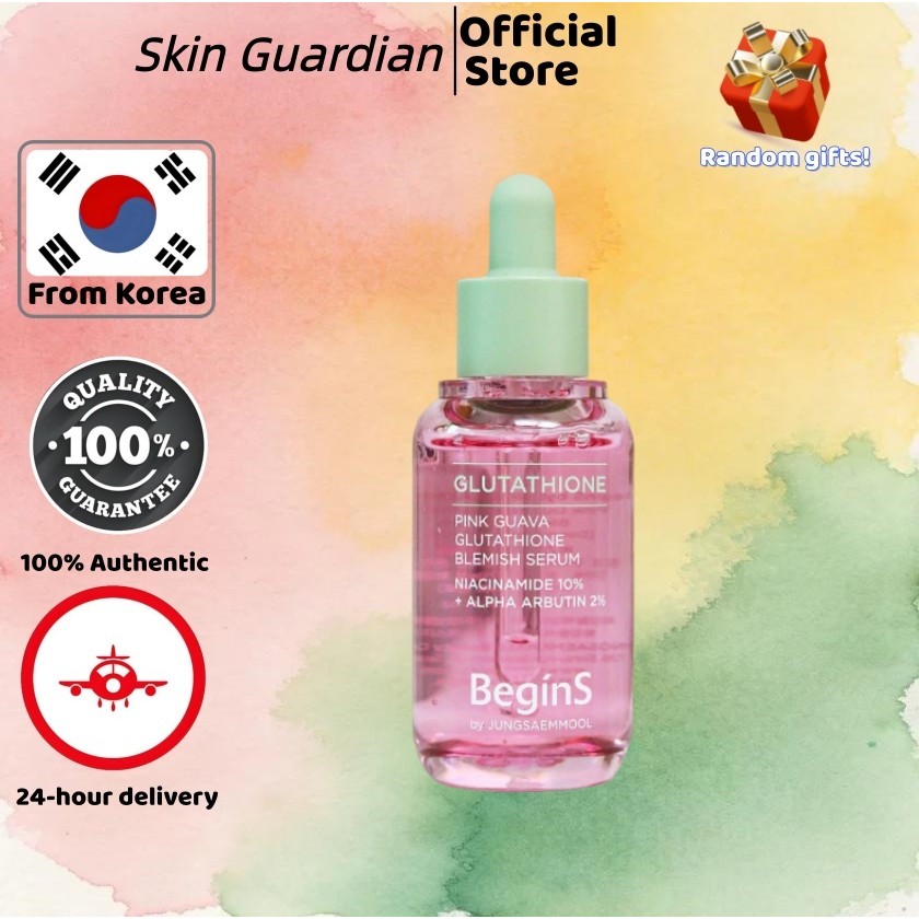 [JUNGSAEMMOOL] Pink Guava Glutathione Blemish Serum 30ml