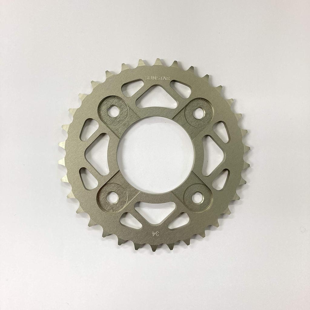 "Sunstar RH-123-32 Rear Sprocket for GROM, Monkey 125 & Super Cub C125 - 420 Size, 32T Performance U