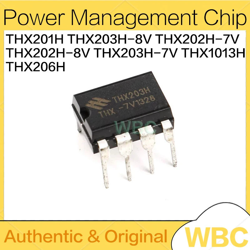 10 ชิ้น/ล็อต THX202H THX202H-7V THX202H-8V DIP-8 THX203H THX203H-7V THX203H-8V THX206H-7V THX20H-7V 