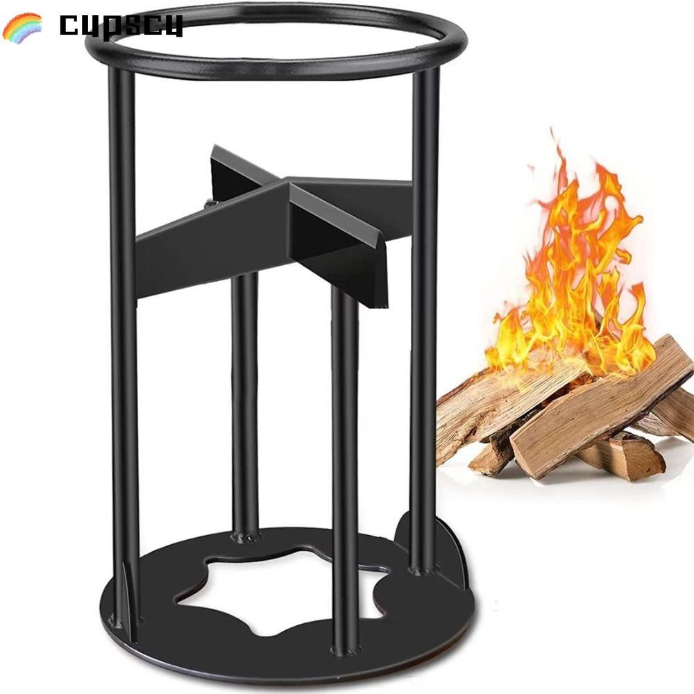 CUPSCU ฟืน Kindling Splitter, Log Splitter Wedge เหล็กหล่อไม้ Splitting Wedge, ได้อย่างง่ายดายมือทนท