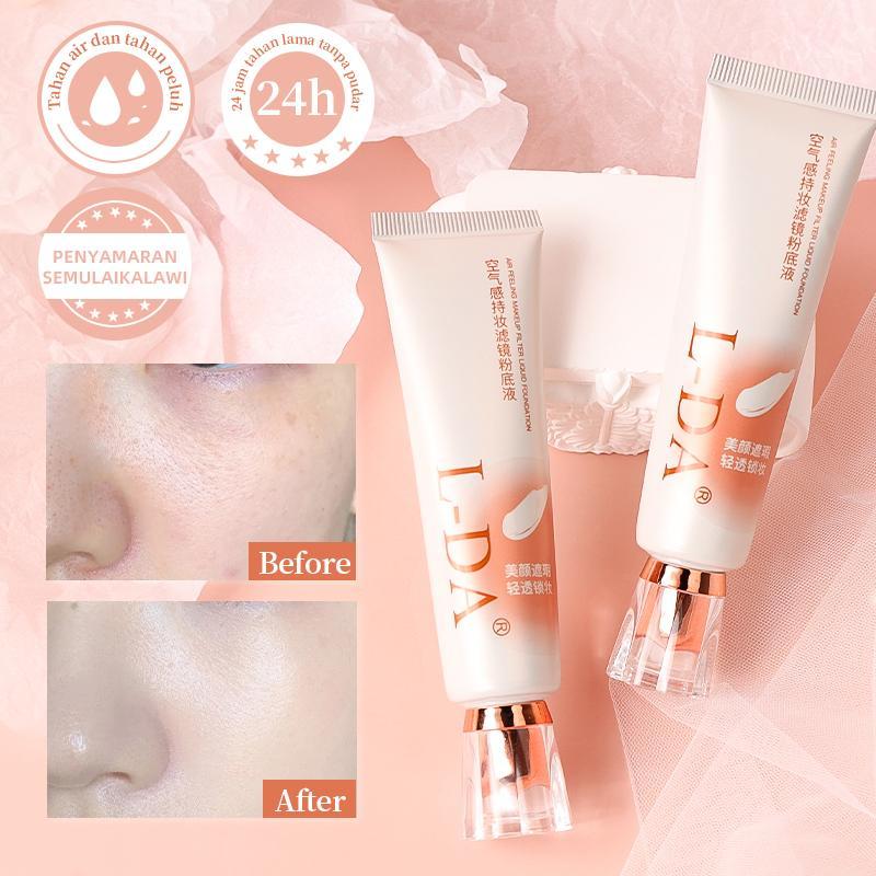 12 ชั่วโมง Long Lasting Flawless Blurring Skin Tint ควบคุม Oil Stays Matte All Day ช่วยให้รูขุมขนเบล