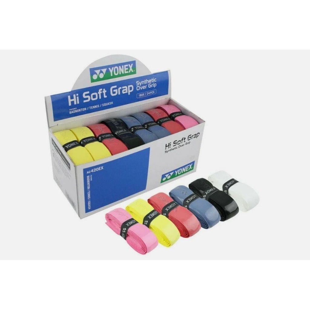 YONEX AC402EX HI SOFT GRAP ASSORTED COLOUR