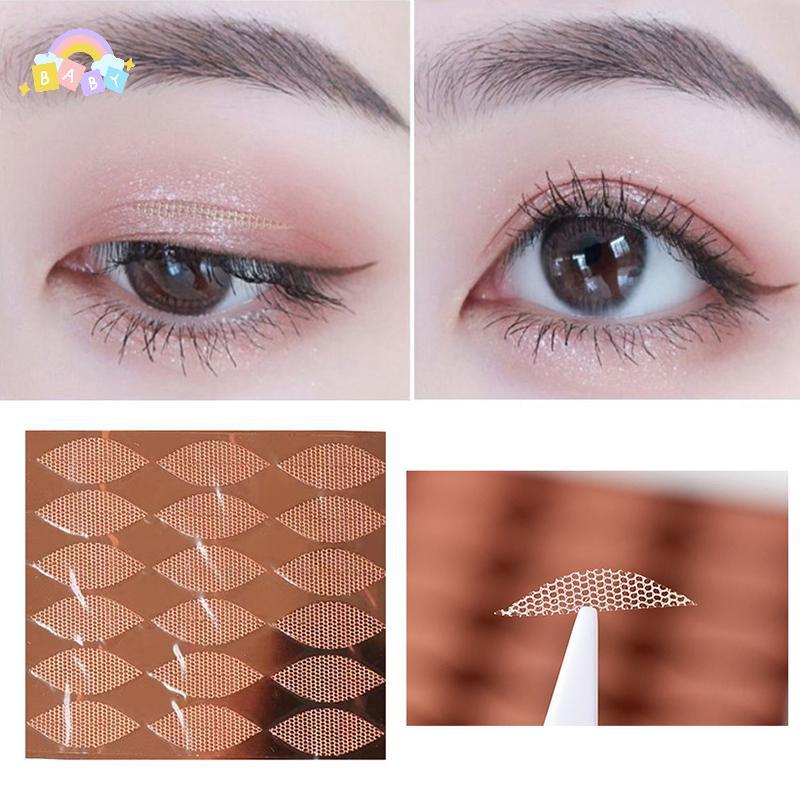 [BB-t] 18/24 ชิ้นที่มองไม่เห็นเปลือกตา Stier Lace Eye Lift Strips Double Eyelid Tape กาว Stiers Eye 