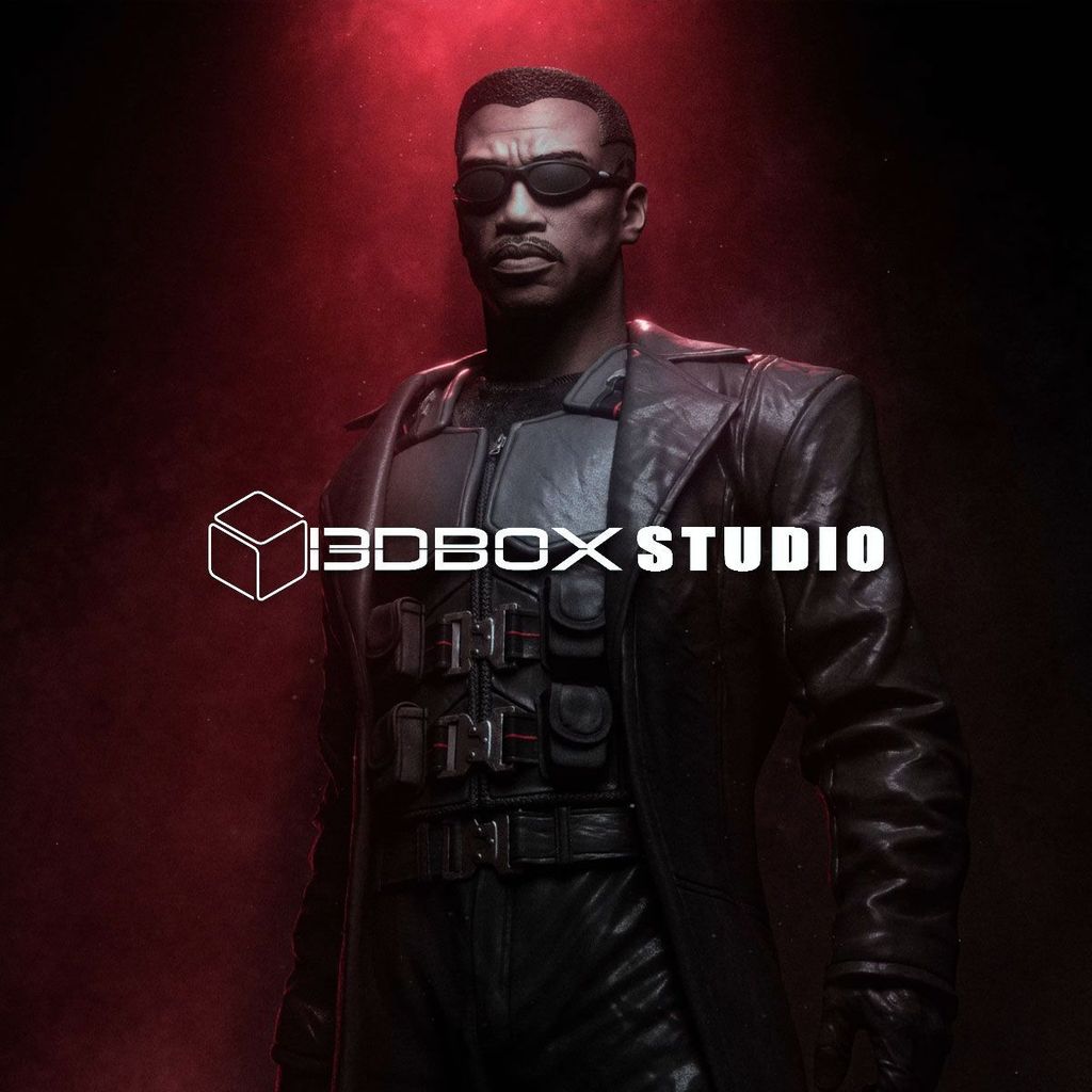 CA Works Blade Warrior Blade สีขาวรุ่นรูป 16k ความแม่นยําสูง 3D การพิมพ์ขนาดใหญ่ FEDR