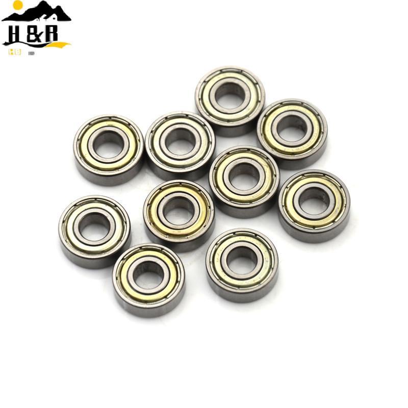 H&B 10PCS 696ZZ Deep Groove Miniature Ball Bearing 6X15X5mm Metal Mini Bearing {th}