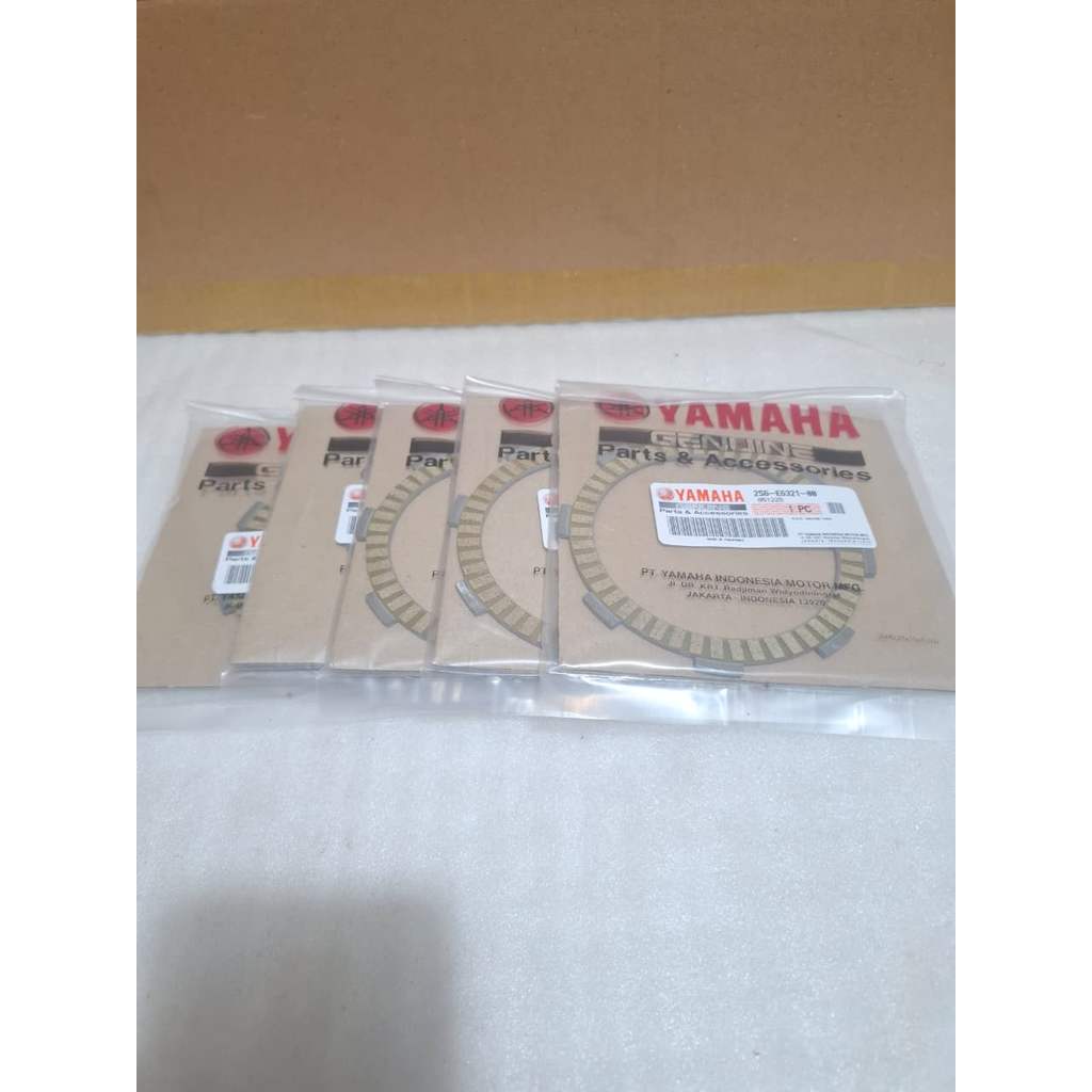 จานคลัทช์ OLD JUPITER MX CODE 2S6 (5 ชิ้น) ORIGINAL YAMAHA 2S6 E6321 00 KM4