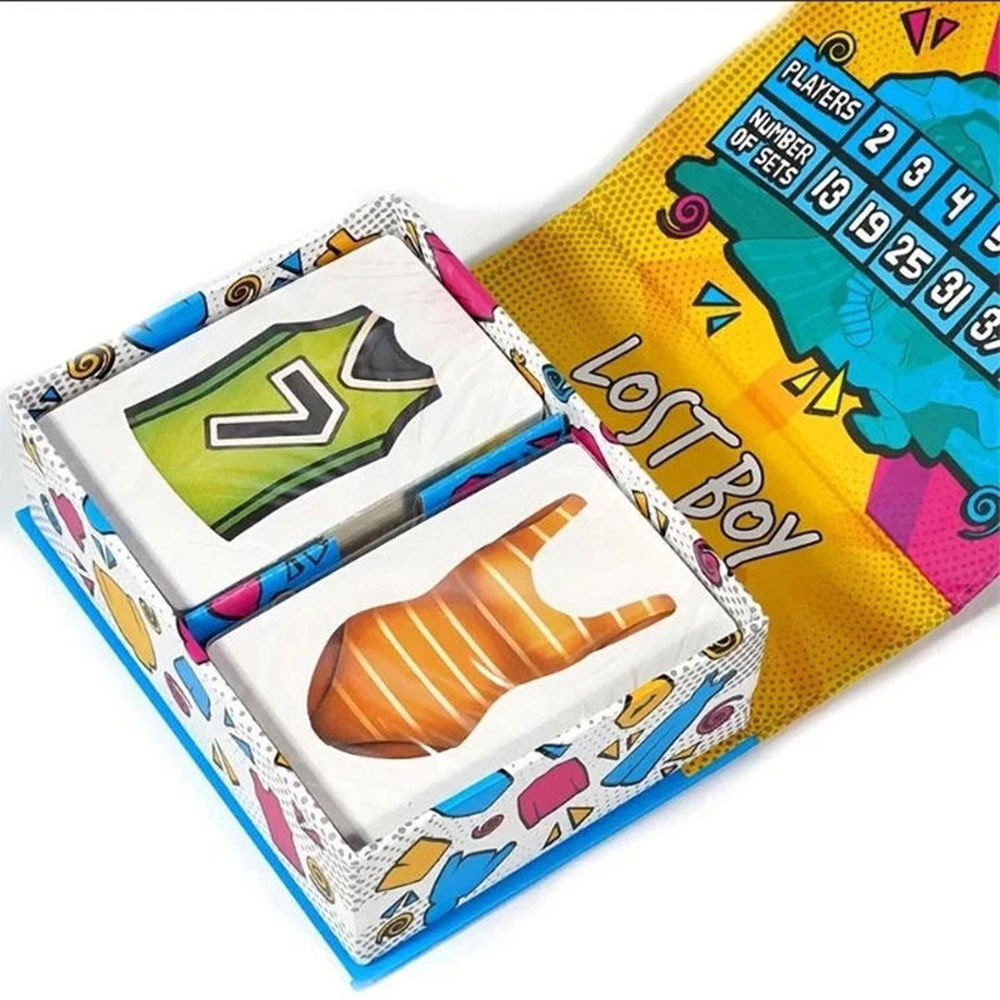 Stacking Clothes Card GAME Card PILES GAME