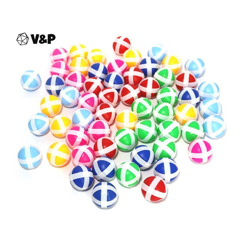 V & P 6 ชิ้นเด็ก Suer Stiy Ball ของเล่น Montessori ยิงเป้าหมายสําหรับเด็กของขวัญเด็ก