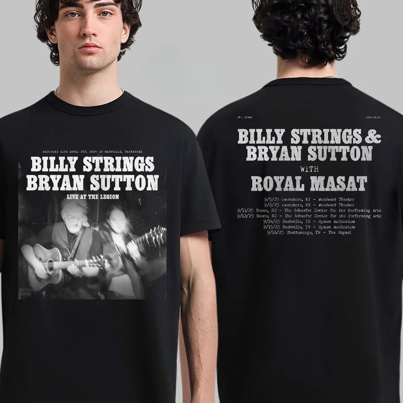 ใหม่ Billy Strings Baltimore Maryland Exclusive T di Arena Bank CFG pada 31 Oktober และ 1 พฤศจิกายนฮ