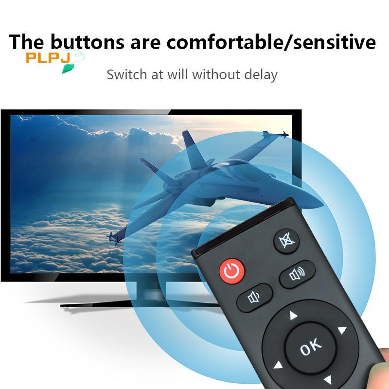 PLPJ รีโมทคอนโทรลสําหรับ TX6 TX2 TX5 TX8 Mini TX6S SQ2-BOX Max Tx92 Tx2 Tx5 Tx66 Tx68 X4 W2 W2a Tx3 