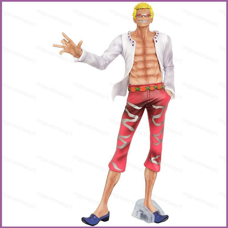 ZY1 ONE PIECE Donquixote Doflamingo อะนิเมะอุปกรณ์ต่อพ่วง Action Figure เดสก์ท็อปเครื่องประดับ YZ1