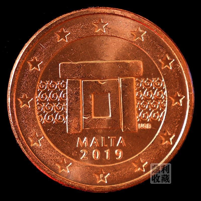 ยี่ห้อใหม่เหรียญแท้มอลต้า1ยูโรจุด16มมประเทศต่างประเทศเหรียญเหรียญเหรียญความจงรักภักดีคอลเลกชันของแท้