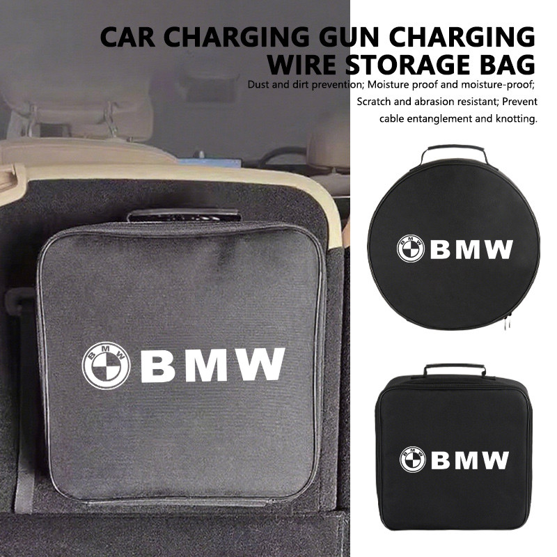 กันน้ํา EV สายกระเป๋าไฟฟ้า Charger Case EV สายชาร์จกระเป๋าเก็บซิปปิดสําหรับ BMW M Performance E36 E4