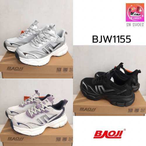 รองเท้าผ้าใบผู้หญิง Baoji แท้ 100% (สินค้ามาใหม่) รุ่น BJW1155 มีไซส์ 37-41