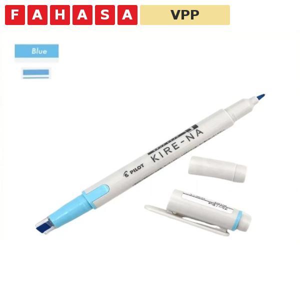 ปากกาเน้นข้อความ KIRE-NA - Pilot SKIW-1-L-EX - สีน้ําเงิน