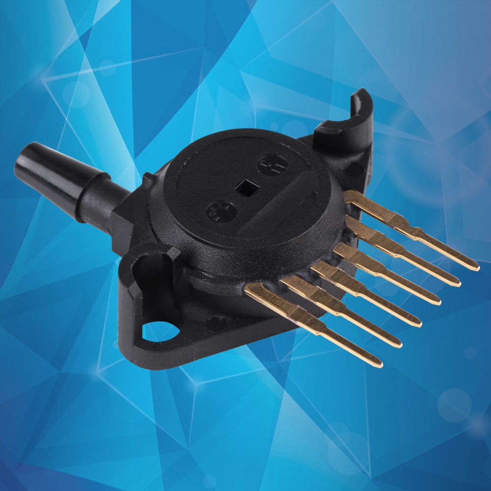 Cooltools Pressure Sensor 1PC Absolute Intergrated 15 to 700KPA (2.18-101.5 PSI) MPX5700AP สีดํา